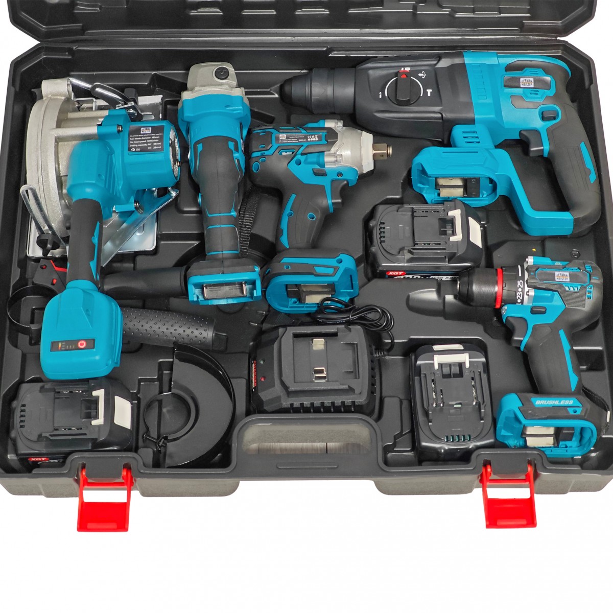 Trusa completa 5 Piese cu acumulator, German Meister, 3